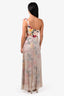 PatBO Vanilla Hibiscus One Shoulder Beach Dress Size M