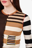 Paul Smith Brown Patterned Cardigan Size M