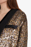 Phillip Lim Sequin Silk Tuxedo Jacket Size 4