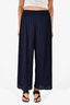 Pleats Please Blue Pleated Palazzo Pants Size 2