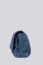 Pre-loved Chanel™ 2011 Blue Python Leather Jumbo Flap Shoulder Bag