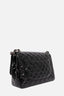 Pre-loved Chanel™ 2010/11 Black Patent Leather Jumbo Classic Double Flap Bag
