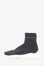 Prada Black Logo Sock Sneaker Size 6