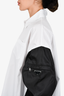 Prada 2021 White/Black Button Down Shirt Size 42