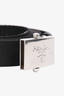 Prada Black Canvas Belt