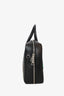 Prada Black/Green Leather Medium Mirage Top Handle Bag with Strap
