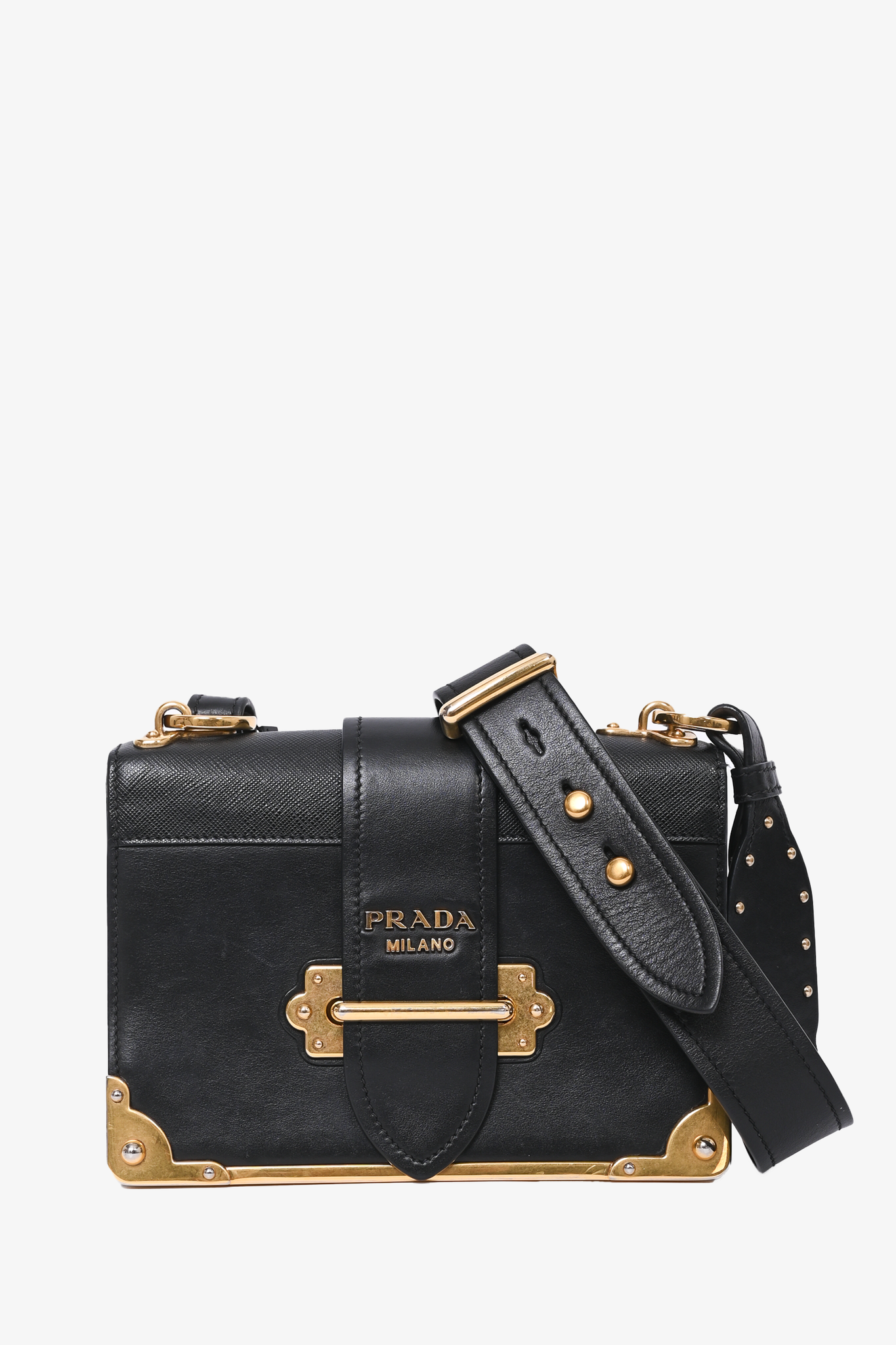 Prada black 2025 cahier bag