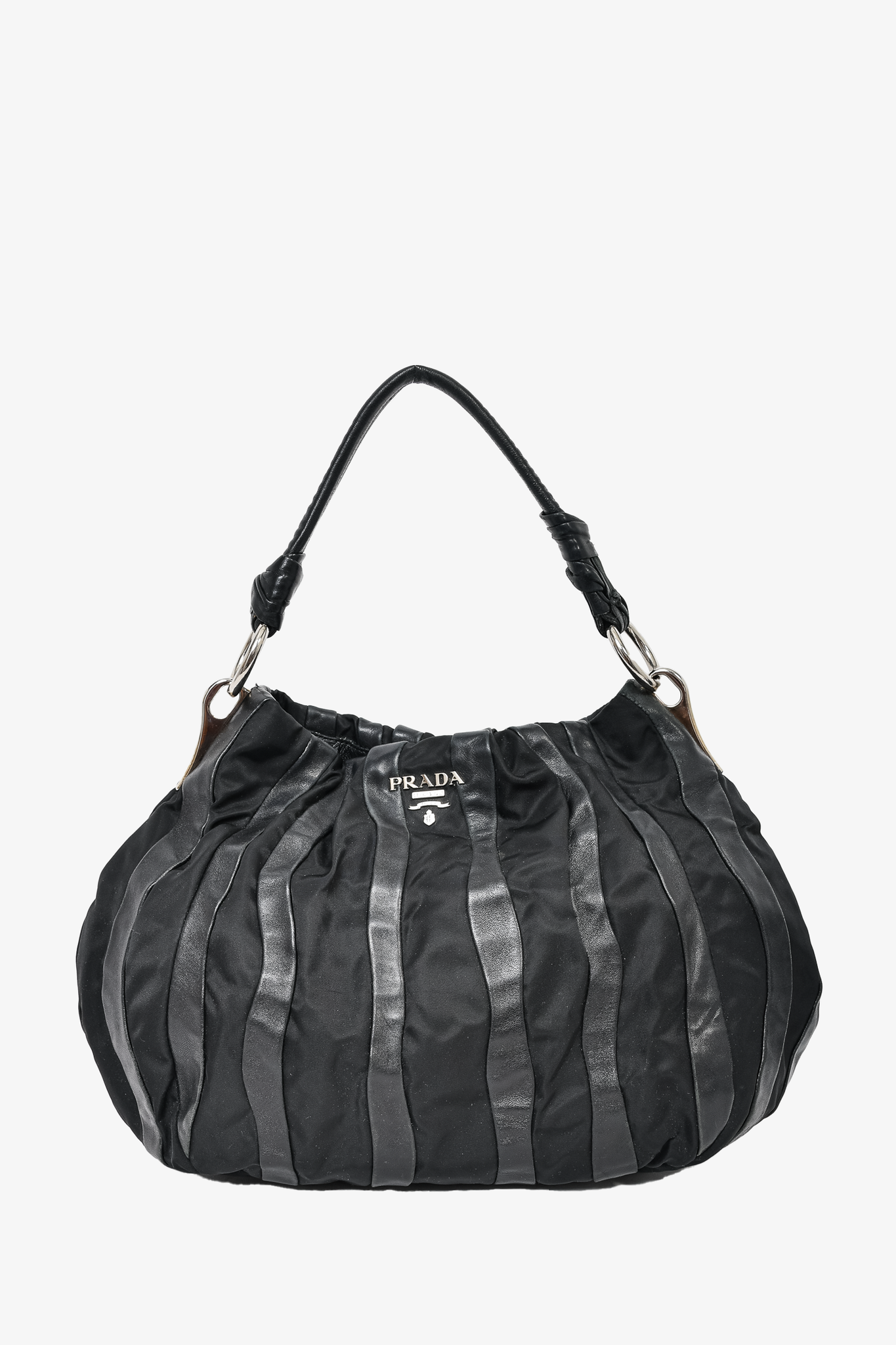 Prada tessuto 2025 nylon hobo