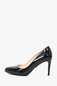 Prada Black Patent Heels Size 37.5