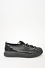 Prada Black Patent Sneakers with Rubber Toes Size 36.5