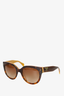 Prada Brown Frame Cat-Eye Gradient Sunglasses Sunglasses
