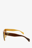 Prada Brown Frame Cat-Eye Gradient Sunglasses Sunglasses