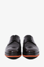 Prada Brown Leather Oxford Shoes Size 6 Mens