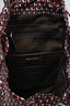 Prada Brown/Pink Re-Nylon Patterned Backpack