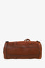 Prada Brown Vitello Daino Leather Shoulder Bag