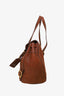 Prada Brown Vitello Daino Leather Shoulder Bag