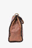 Prada Brown Woven Madras Hobo Bag