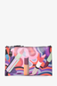 Prada Multicolor Leather Lipstick Graphic Pochette Bag