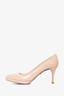 Prada Nude Patent Pointed 70mm Heels Size 40