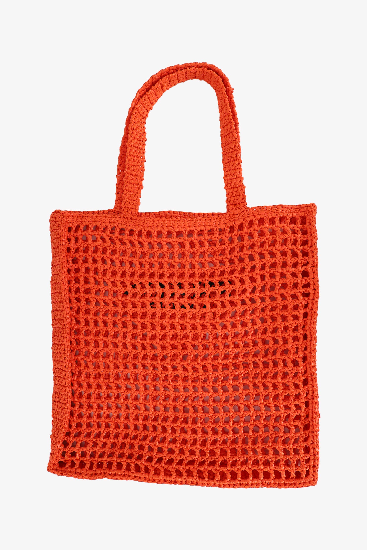 PradaOrangeRaffiaLogoCrochetTo