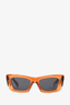 Prada Orange Translucent Logo Sunglasses
