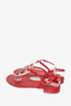 Prada Red Sandals Size 38.5