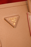 Prada Tan Saffiano Leather Cuir Double Tote Bag