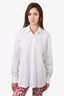 Prada White Cotton Poplin Dress Shirt Size 39/15.5 Mens