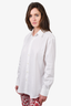 Prada White Cotton Poplin Dress Shirt Size 39/15.5 Mens