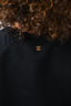 Pre-loved Chanel™ 2018 Black/Gold CC Logo T-Shirt Size S