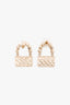 Pre-Loved Chanel™ 2021 Gold Toned Faux Pearl Flap Bag Drop Earrings