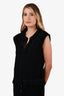 Pre-loved Chanel™ Black Cotton Terry Cloth Dress Size 38