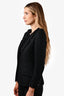 Pre-loved Chanel™ Black Tweed Blazer Jacket Size 36