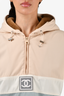 Pre-loved Chanel™ Identification Blue/Cream Quarter Zip Ski Jacket Size 38