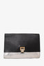 Proenza Schouler Silver/Black Clutch