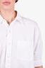R13 White Oversize Boxy Button Up Shirt Size XXS