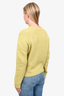 Rachel Comey Green Baby Alpaca Blend Knit Sweater sz XS