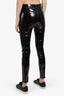 Rag & Bone Black Patent High Rise Vinyl Skinny Pants Size 24