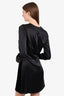 Rag & Bone Black Silk/Velvet V-Neck Long-Sleeve Dress Size XS