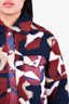Rag & Bone Navy Blue/Red Sherpa Jacket Size XS