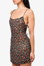 Rat & Boa Black Floral Sheer Strapless Mini Dress Size XS