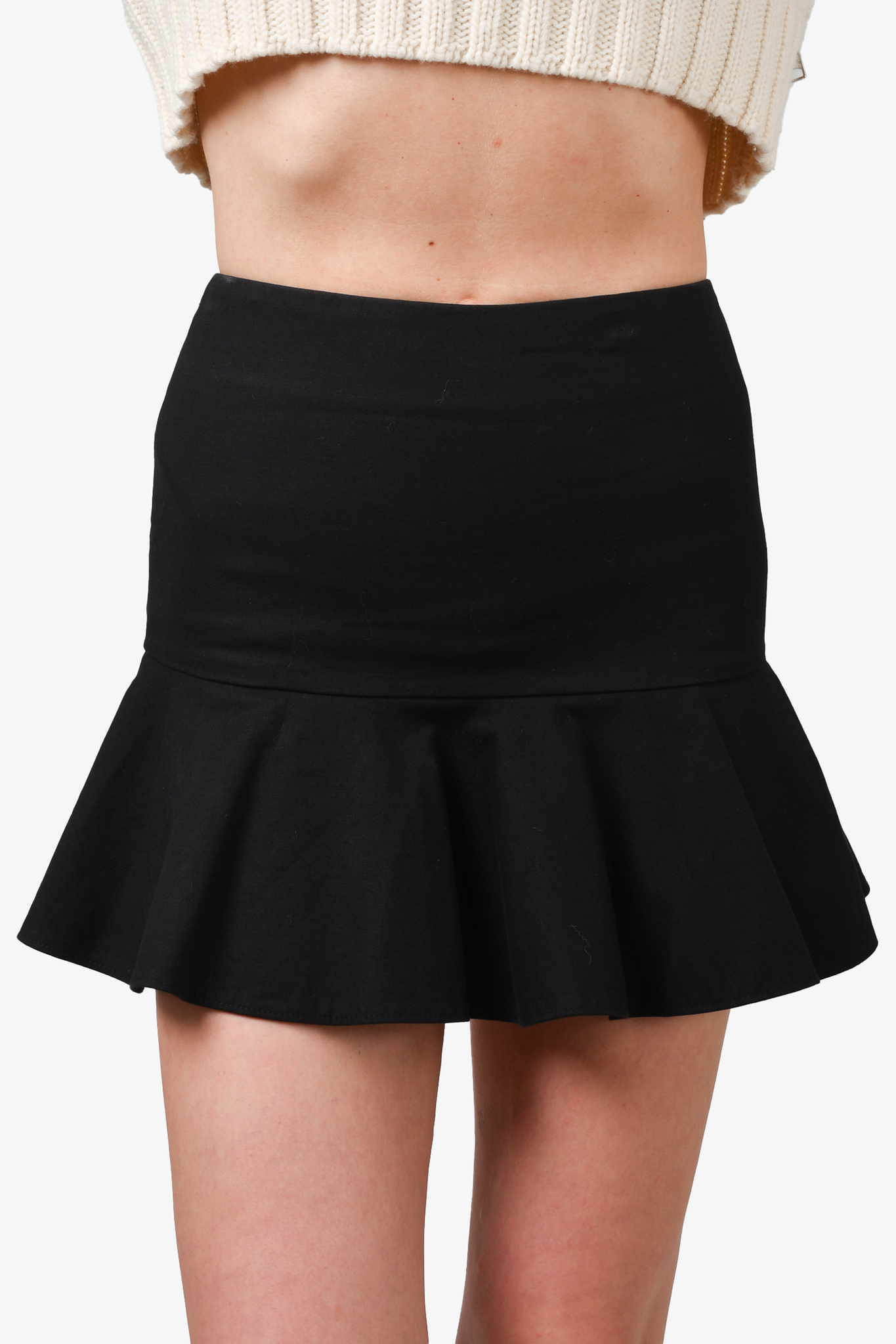 Red Valentino Black Flared Mini Skirt Size 36 – Mine & Yours