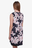 Red Valentino Blue/Pink Floral Print Sleeveless Dress Size 48