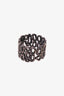 Repossi White Noise Collection Black/Gold Ring