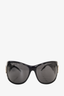 Roberto Cavalli Black Large Crystal Sunglasses
