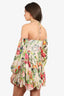 Rococo Sand Multicolour Floral Print Pleated Dress