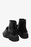 Roger Vivier Black Patent Crystal Embellished Chelsea Boots Size 39