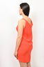 Roland Mouret Orange Strapless Mini Dress est sz S