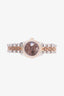 Rolex Steel/Rose Gold Brown Diamond Dial Oyster Perpetual Lady Datejust 26 Watch