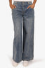 Ronny Kobo Blue Denim Wide Leg Jeans Size 25